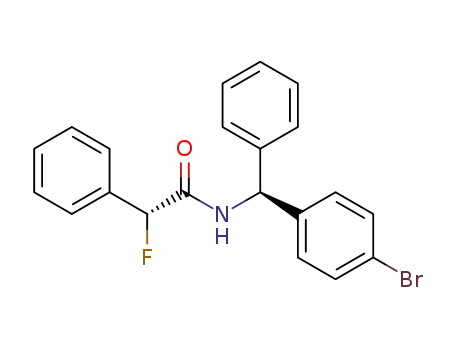 (R)-N-[(S)-(4-Bromo-phenyl)-phenyl-methyl]-2-fluoro-2-phenyl-acetamide