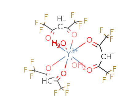 Yttrium,tris(1,1,1,5,5,5-hexafluoro-2,4-pentanedionato-O,O')-, dihydrate, (OC-6-11)-(9CI)