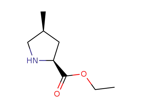 Molecular Structure of 745769-71-5 (L-Proline, 4-methyl-, ethyl ester, cis- (9CI))
