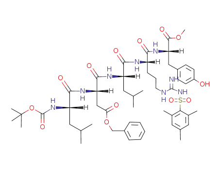 Boc-Leu-Asp(OBzl)-Leu-Arg(Mts)-Tyr-OMe