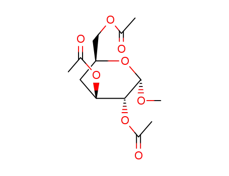 메틸 2-O, 3-O, 6-O- 트리 아세틸 -4- 데 옥시 -α-D- 자일로-헥 소피 라노 시드