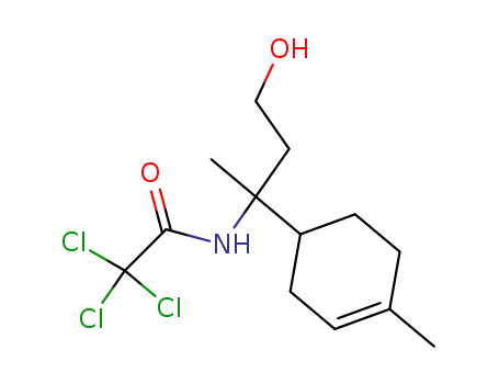 2,2,2-Trichloro-N-[3-hydroxy-1-methyl-1-(4-methyl-cyclohex-3-enyl)-propyl]-acetamide
