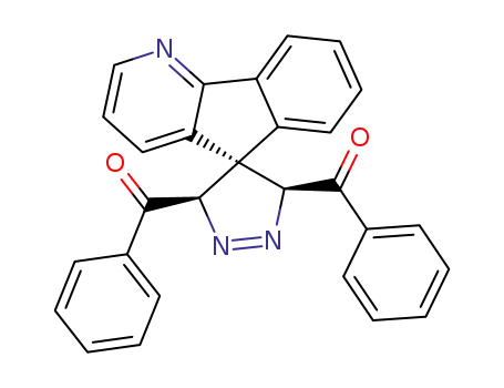 E-3',5'-dibenzoylspiro<4-azafluoren-9,4'-(1-pyrazoline)>