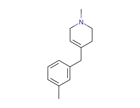 Pyridine, 1,2,3,6-tetrahydro-1-methyl-4-[(3-methylphenyl)methyl]-