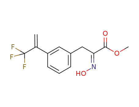 methyl 2-(hydroxyimino)-3-[3-(3,3,3-trifluoroprop-1-en-2-yl)phenyl]propanoate