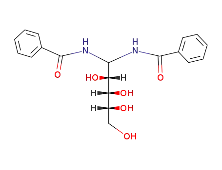 Molecular Structure of 21967-72-6 (Arabinitol,5,5-bis(benzoylamino)-5-deoxy- (9CI))