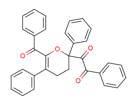 (6-benzoyl-2,5-diphenyl-3,4-dihydro-2<i>H</i>-pyran-2-yl)-phenyl-ethanedione