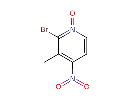 Pyridine, 2-bromo-3-methyl-4-nitro-, 1-oxide