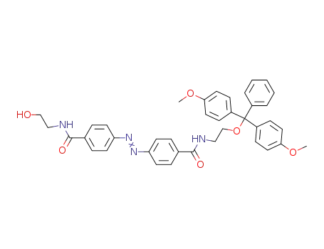 N-{[2-(dimethoxytrityl)oxy]-ethyl}-N'-(2-hydroxyethyl)azobenzene-4,4'-diamide