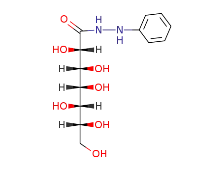 Molecular Structure of 6631-62-5 (1-(2-phenylhydrazinyl)heptose)