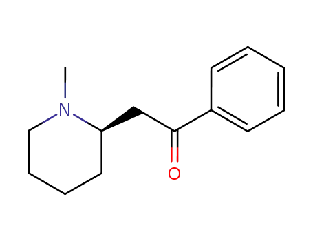 2-((<i>R</i>)-1-methyl-[2]piperidyl)-1-phenyl-ethanone