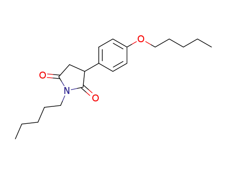 1-pentyl-3-(4'-pentoxyphenyl)pyrrolidine-2,5-dione