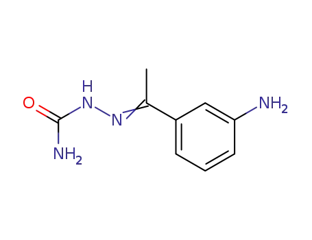 Molecular Structure of 23647-74-7 (1-[1-(3-Aminophenyl)ethylidene]semicarbazide)