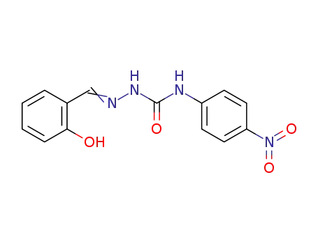 o-Hydroxybenzaldehyd-p-nitrophenyl-semicarbazon