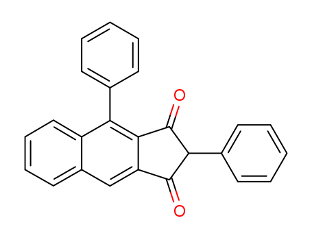 1H-Benz[f]indene-1,3(2H)-dione,2,4-diphenyl-