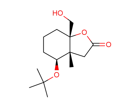 (3aR,4S,7aS)-4-tert-Butoxy-7a-hydroxymethyl-3a-methyl-hexahydro-benzofuran-2-one