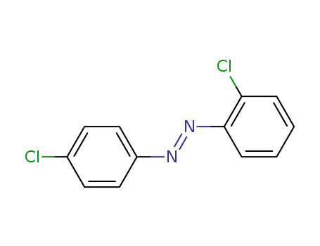 Molecular Structure of 20039-10-5 (2,4'-Dichloroazobenzene)