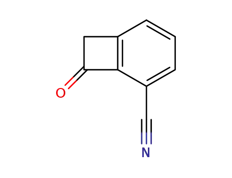 Bicyclo[4.2.0]octa-1,3,5-triene-2-carbonitrile, 8-oxo- (9CI)