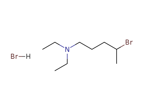 1-Pentanamine,4-bromo-N,N-diethyl-, hydrobromide (1:1) cas  5332-84-3