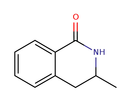 Molecular Structure of 35690-67-6 (1(2H)-Isoquinolinone, 3,4-dihydro-3-methyl-)