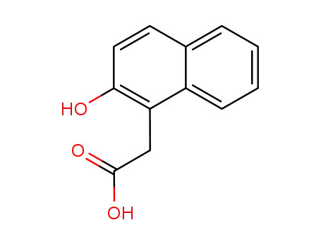 Molecular Structure of 10441-45-9 (2-(2-HYDROXY-1-NAPHTHYL)ACETIC ACID)