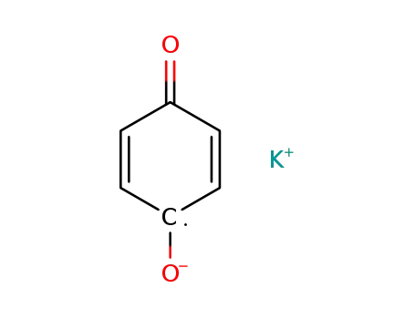 Molecular Structure of 51532-50-4 (1,4-Benzenediol, potassium salt)