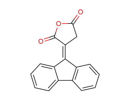Molecular Structure of 193287-11-5 (2,5-Furandione, 3-(9H-fluoren-9-ylidene)dihydro-)