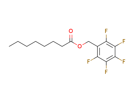 Pentafluorobenzyl n-octanoate