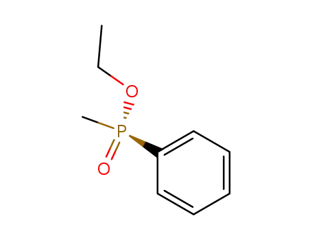 Molecular Structure of 34638-79-4 ((+)-Methylphenylphosphinic acid ethyl ester)