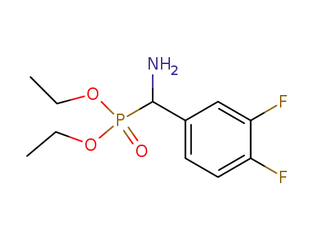 diethyl amino-(3,4-difluorophenyl-)methanephosphonate