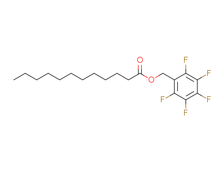 Dodecanoic acid, (pentafluorophenyl)methyl ester
