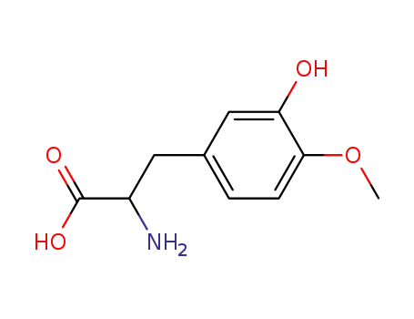 Molecular Structure of 4368-01-8 (4-methoxytyrosine)