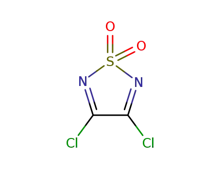 Molecular Structure of 55904-85-3 (1,2,5-Thiadiazole, 3,4-dichloro-, 1,1-dioxide)