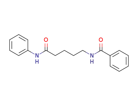 Benzamide, N-[5-oxo-5-(phenylamino)pentyl]-