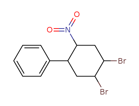 (4,5-Dibromo-2-nitro-cyclohexyl)benzene