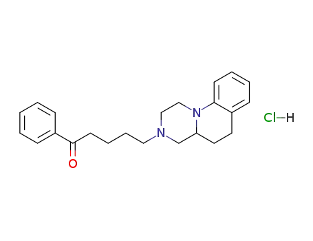 5-(1,2,4,4a,5,6-hexahydro-3H-pyrazino[1,2-a]quinolin-3-yl)-1-phenylpentan-1-one