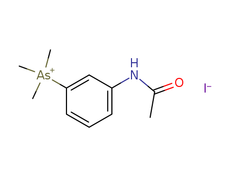 Arsonium,[3-(acetylamino)phenyl]trimethyl-, iodide (1:1) cas  7465-17-0