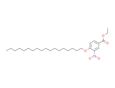 4-octadecyloxy-3-nitro benzoic acid ethyl ester