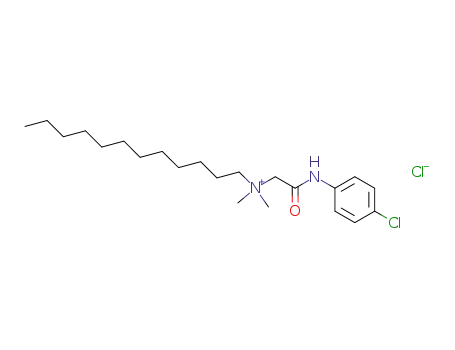 [(4-chloro-phenylcarbamoyl)-methyl]-dodecyl-dimethyl-ammonium; chloride