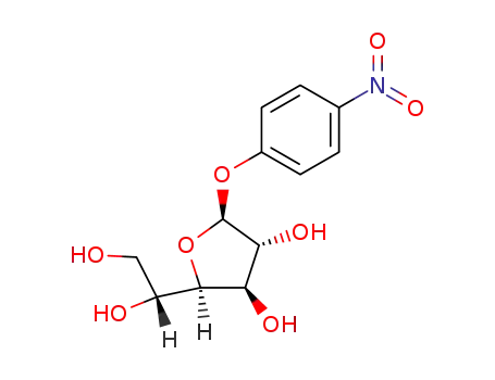 Molecular Structure of 192717-86-5 (.beta.-D-Glucofuranoside, 4-nitrophenyl)