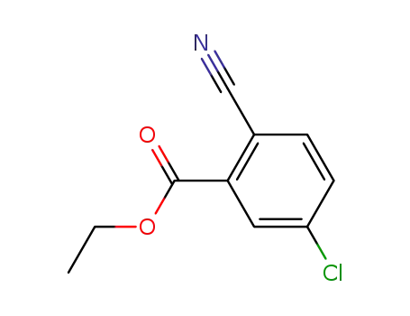 5-chloro-2-cyano-benzoic acid ethyl ester