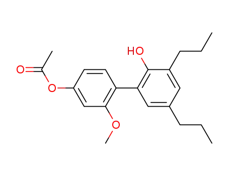 Acetic acid 2'-hydroxy-2-methoxy-3',5'-dipropyl-biphenyl-4-yl ester