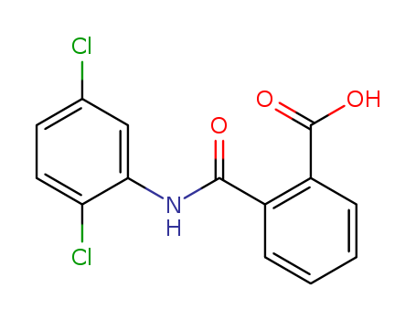 2-[(2,5-dichlorophenyl)carbamoyl]benzoic acid cas  19368-22-0