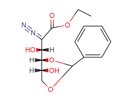 D-arabino-Hexonic acid,2-deoxy-2-diazo-4,6-O-(phenylmethylene)-, ethyl ester (9CI) cas  35926-81-9