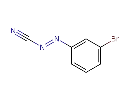 Diazenecarbonitrile, (3-bromophenyl)-, (E)-