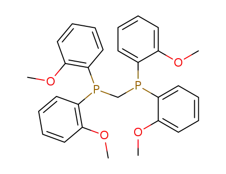 Molecular Structure of 326607-38-9 (CH<sub>2</sub>P<sub>2</sub>(ortho-methoxyphenyl)4)