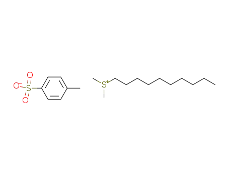 toluene-4-sulfonic acid ; decyl-dimethyl sulfonium-salt
