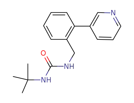 3-tert-butyl-1-{[2-(pyridin-3-yl)phenyl]methyl}urea