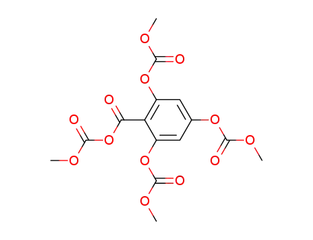 (2,4,6-tris-methoxycarbonyloxy-benzoyl)-carbonic acid methyl ester