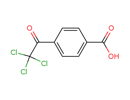 Molecular Structure of 860563-53-7 (4-trichloroacetyl-benzoic acid)